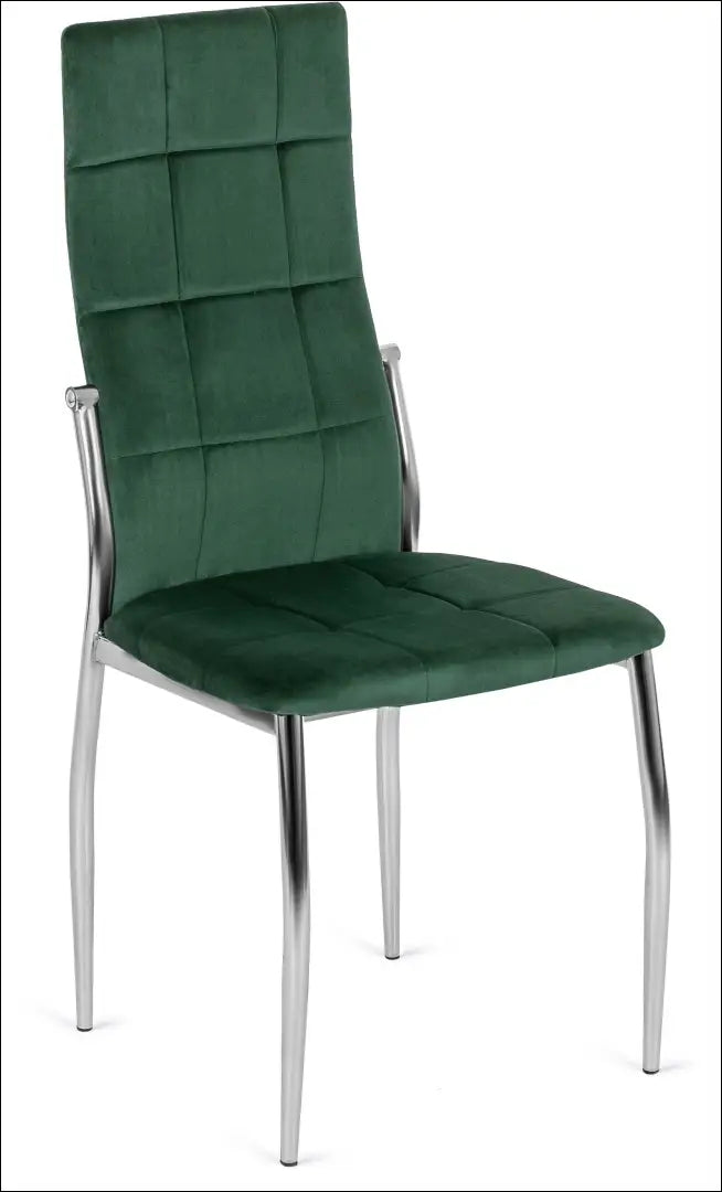 Kėdė su veliūro audiniu žalios spalvos TE038 - €43 Save 15% 25-50, __label:Pristatymas 5-14 d.d., elite, Krzesła,