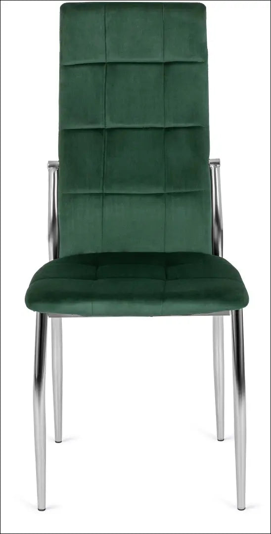 Kėdė su veliūro audiniu žalios spalvos TE038 - €43 Save 15% 25-50, __label:Pristatymas 5-14 d.d., elite, Krzesła,
