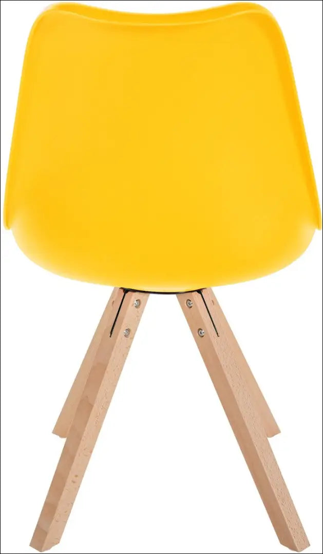 Kėdė VI1015 - €33 Save 55% 25-50, __label:Pristatymas 1-2 d.d., color-geltona, kedes-valgomojo, material-eko-oda €25