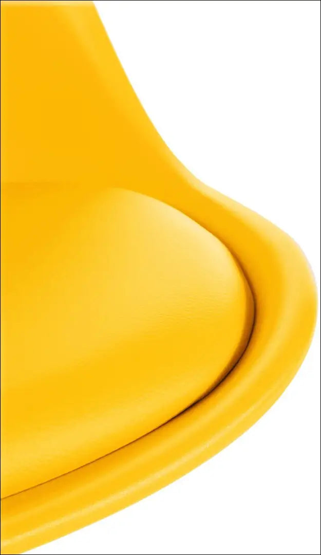 Kėdė VI1015 - €33 Save 55% 25-50, __label:Pristatymas 1-2 d.d., color-geltona, kedes-valgomojo, material-eko-oda €25