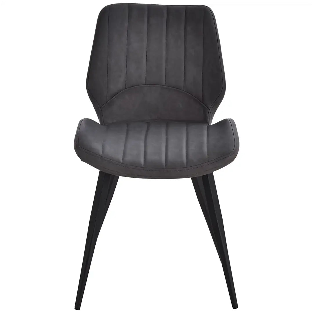 Kėdė VI1045 - €69 Save 50% 50-100, __label:Pristatymas 1-2 d.d., color-pilka, kedes-valgomojo, material-dirbtine-oda