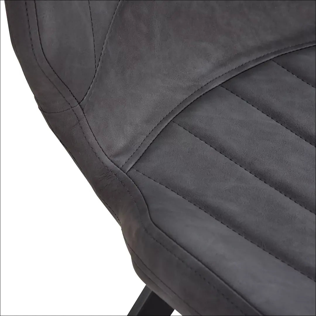 Kėdė VI1045 - €69 Save 50% 50-100, __label:Pristatymas 1-2 d.d., color-pilka, kedes-valgomojo, material-dirbtine-oda