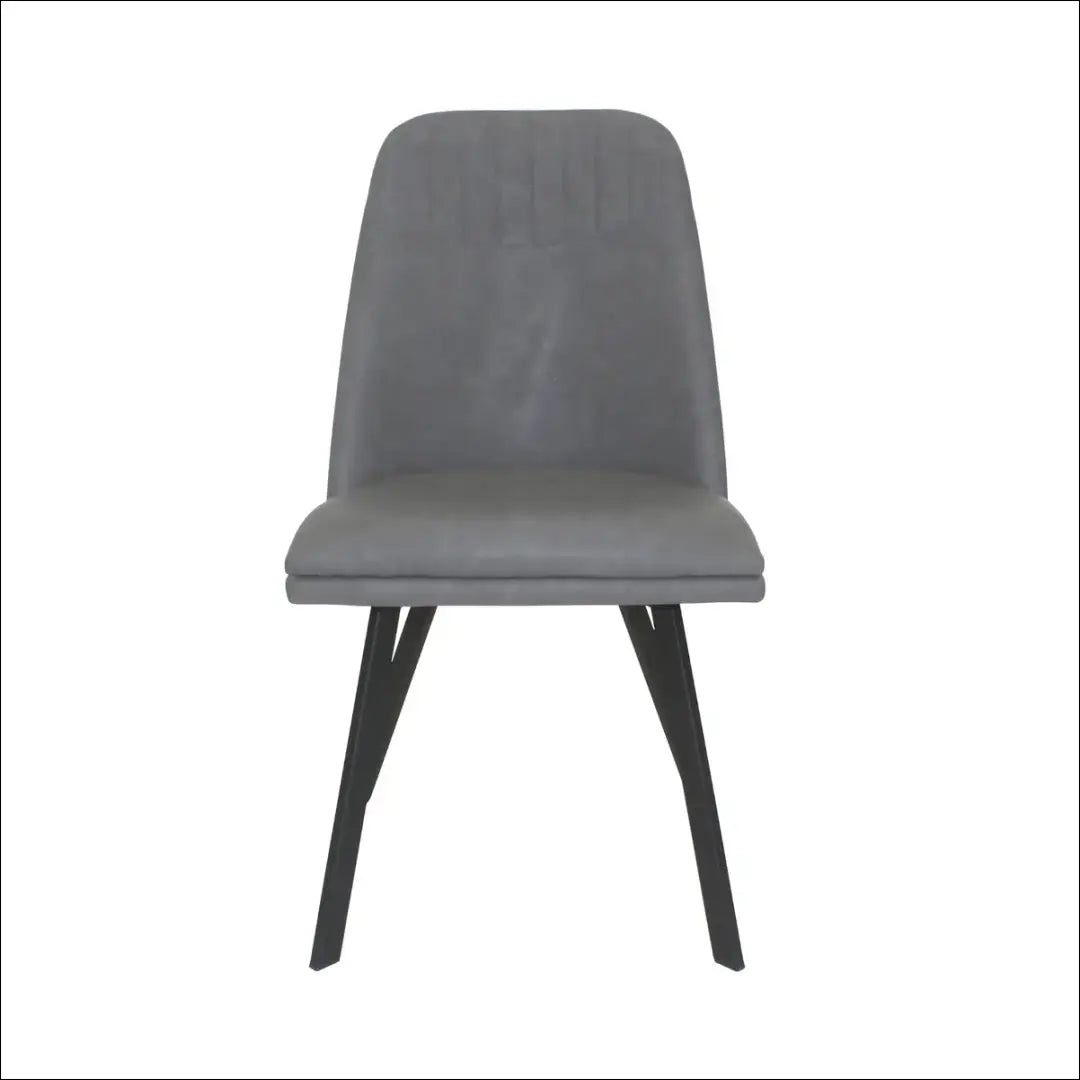 Kėdė VI1047 - €65 Save 50% 50-100, __label:Pristatymas 1-2 d.d., color-pilka, kedes-valgomojo, material-dirbtine-oda