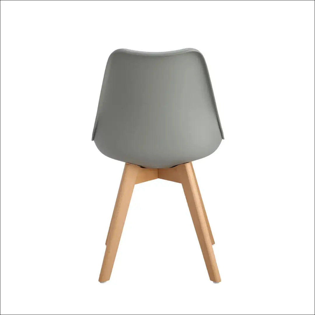 Kėdė VI1056 - €45 Save 50% 25-50, __label:Pristatymas 1-2 d.d., color-pilka, kedes-valgomojo, material-dirbtine-oda €25