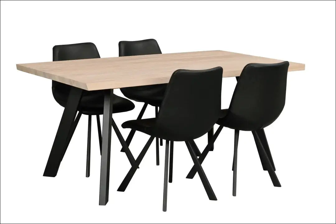 Kėdė VI1068 - €88 Save 50% 50-100, __label:Pristatymas 1-2 d.d., color-juoda, kedes-valgomojo, material-dirbtine-oda