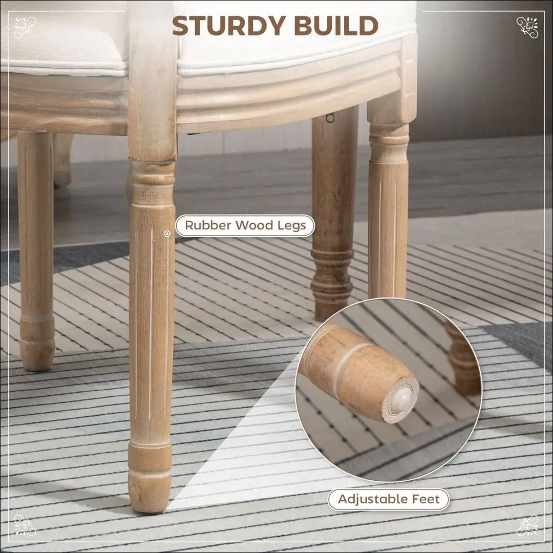 Kėdė VI1070 - €64 Save 55% 50-100, __label:Pristatymas 1-2 d.d., color-kremas, color-ruda, kedes-valgomojo €50 to €100