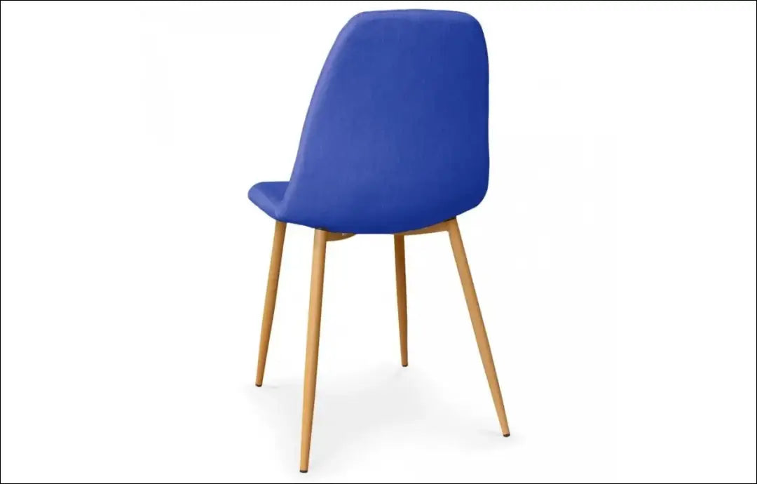 Kėdė VI1084 - €31 Save 55% 25-50, __label:Pristatymas 1-2 d.d., color-melyna, kedes-valgomojo, material-gobelenas €25