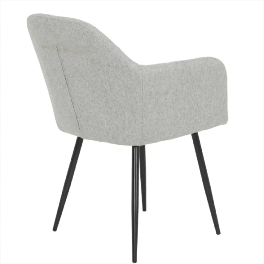 Kėdė VI1093 - €76 Save 55% 50-100, __label:Pristatymas 1-2 d.d., color-pilka, kedes-valgomojo, material-gobelenas €50