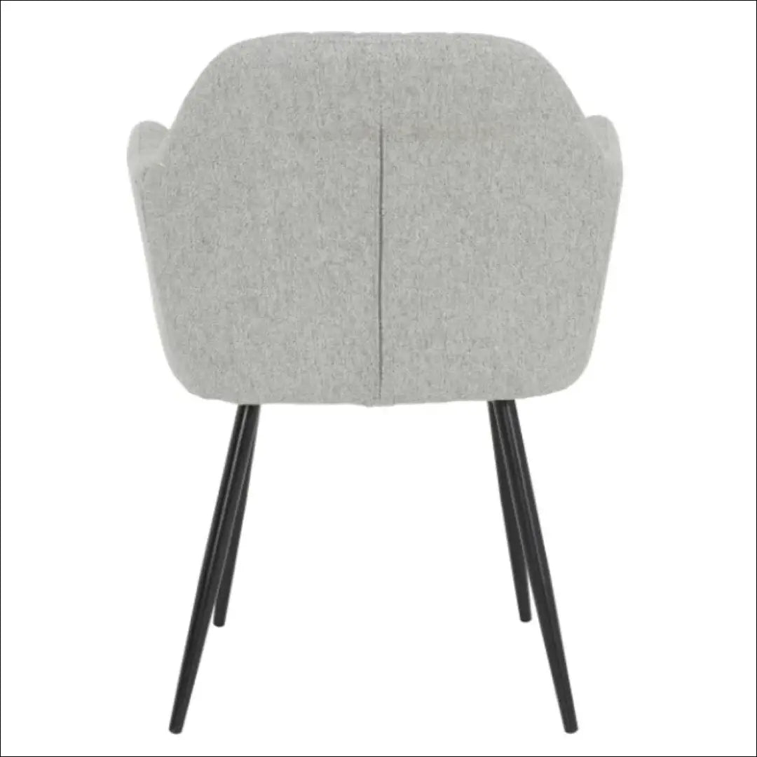 Kėdė VI1093 - €76 Save 55% 50-100, __label:Pristatymas 1-2 d.d., color-pilka, kedes-valgomojo, material-gobelenas €50