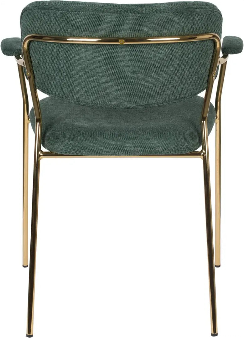 Kėdė VI1104 - €84 Save 50% 50-100, __label:Pristatymas 1-2 d.d., color-auksine, color-zalia, kedes-valgomojo €50