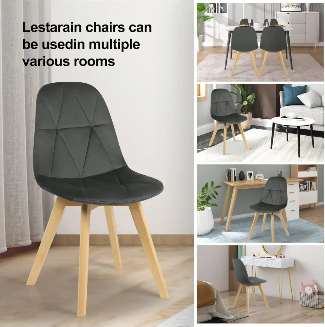 Kėdė VI1109 - €48 Save 50% 25-50, __label:Pristatymas 1-2 d.d., color-juoda, kedes-valgomojo, material-aksomas €25