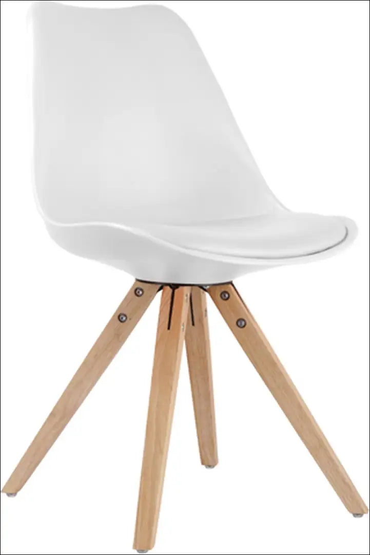Kėdė VI1111 - €44 Save 50% 25-50, __label:Pristatymas 1-2 d.d., color-balta, kedes-valgomojo, material-dirbtine-oda €25