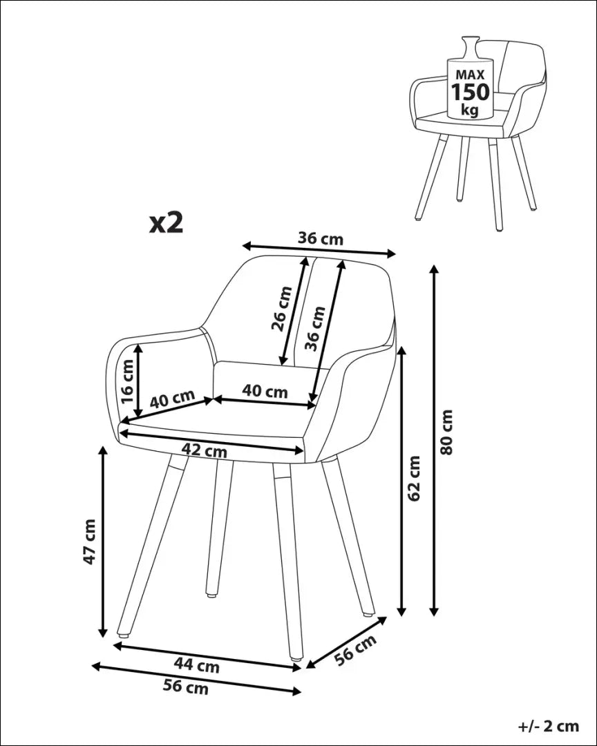 Kėdė VI1112 - €69 Save 50% 50-100, __label:Pristatymas 1-2 d.d., color-juoda, kedes-valgomojo, material-gobelenas €50