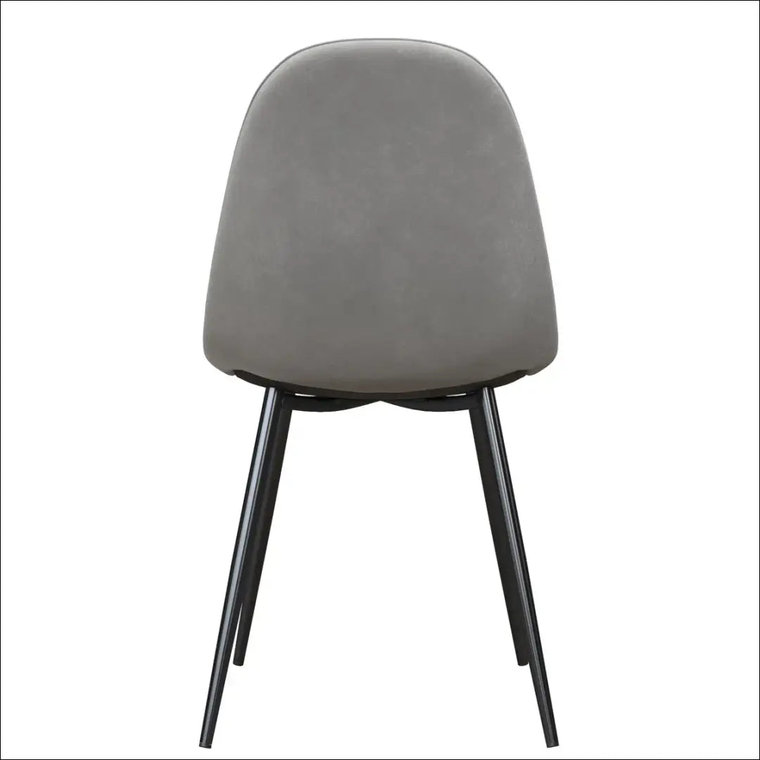 Kėdė VI1117 - €49 Save 50% 25-50, __label:Pristatymas 1-2 d.d., color-pilka, kedes-valgomojo, material-aksomas €25