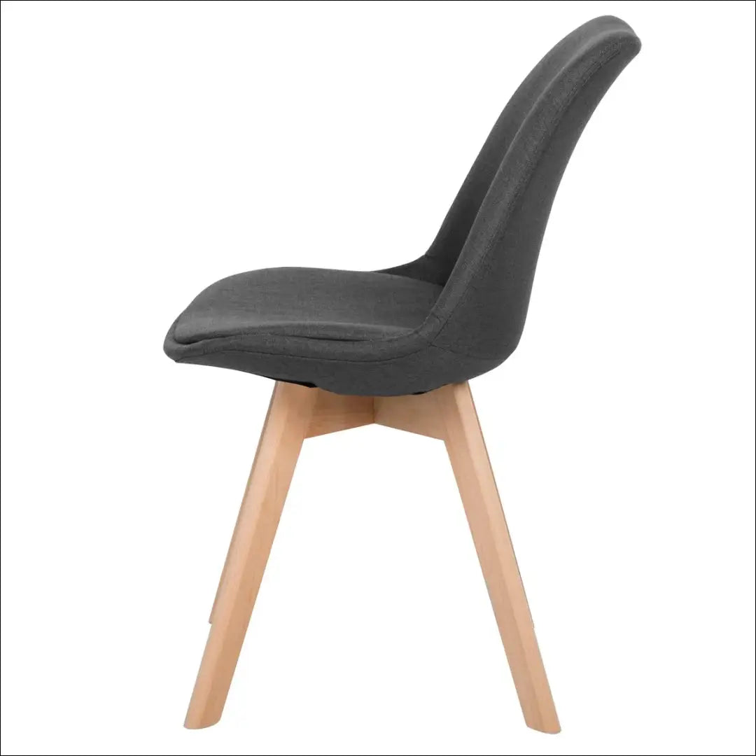 Kėdė VI1130 - €52 Save 50% 50-100, __label:Pristatymas 1-2 d.d., color-pilka, kedes-valgomojo, material-gobelenas €50