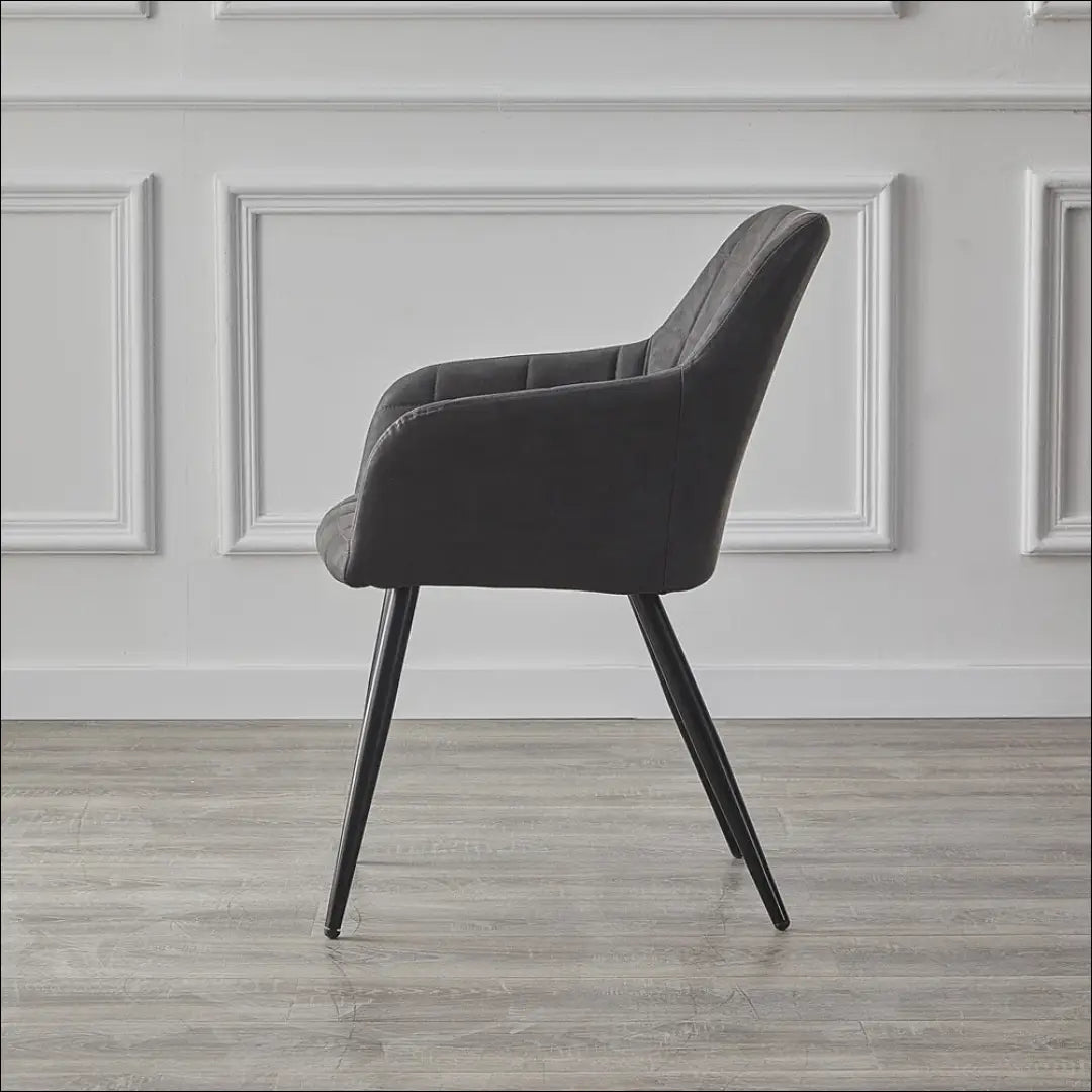 Kėdė VI1139 - €55 Save 50% 50-100, __label:Pristatymas 1-2 d.d., color-pilka, kedes-valgomojo, material-dirbtine-oda