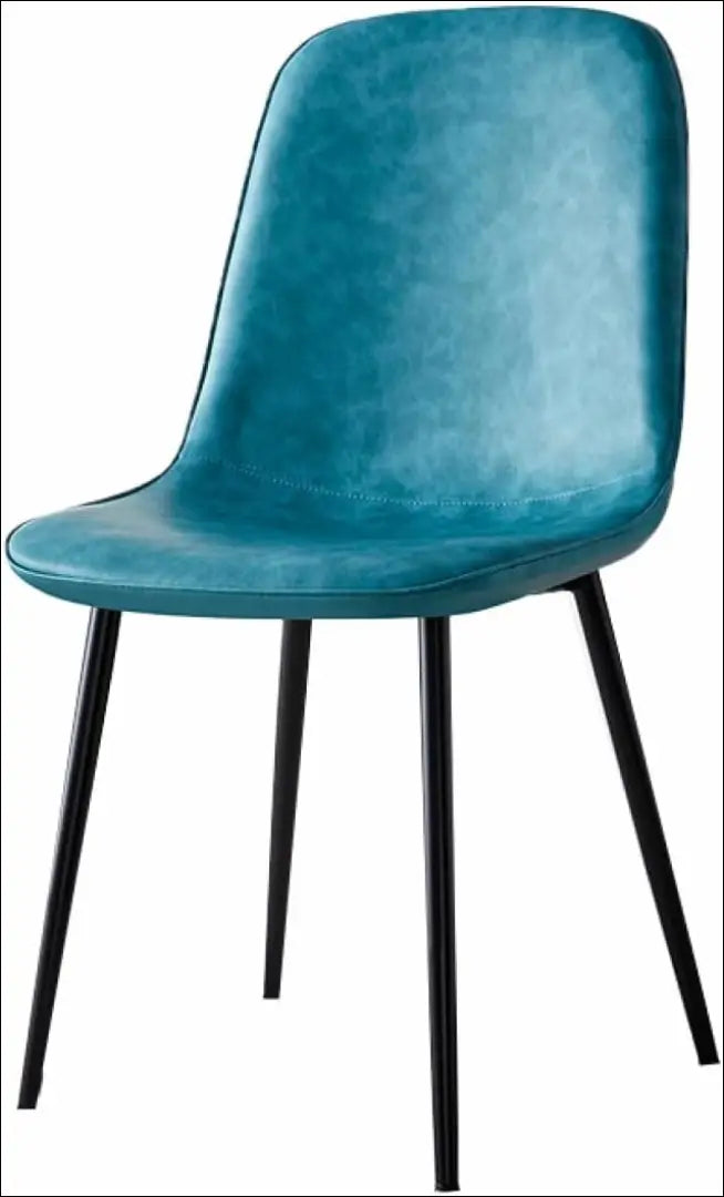 Kėdė VI1143 - €53 Save 55% 50-100, __label:Pristatymas 1-2 d.d., color-melyna, kedes-valgomojo, material-dirbtine-oda