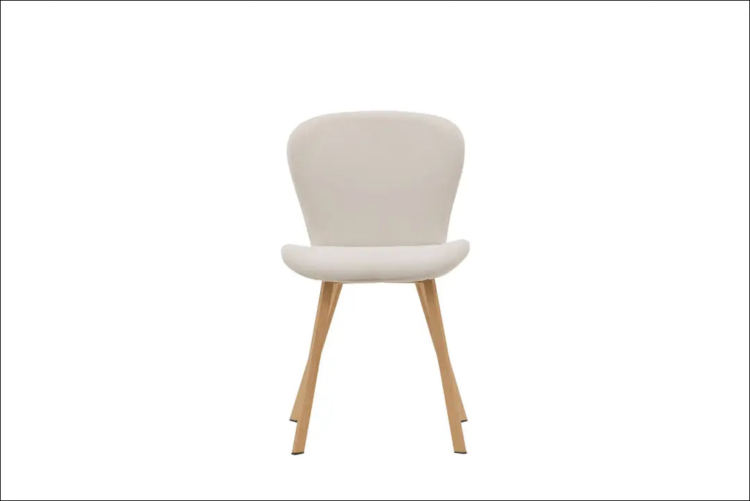 Kėdė VI1151 - €43 Save 50% 25-50, __label:Pristatymas 1-2 d.d., color-kremas, kedes-valgomojo, material-gobelenas €25