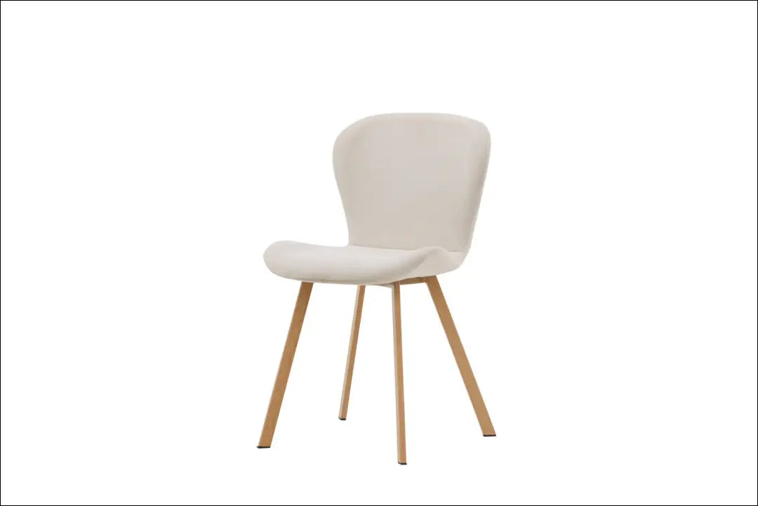 Kėdė VI1151 - €43 Save 50% 25-50, __label:Pristatymas 1-2 d.d., color-kremas, kedes-valgomojo, material-gobelenas €25