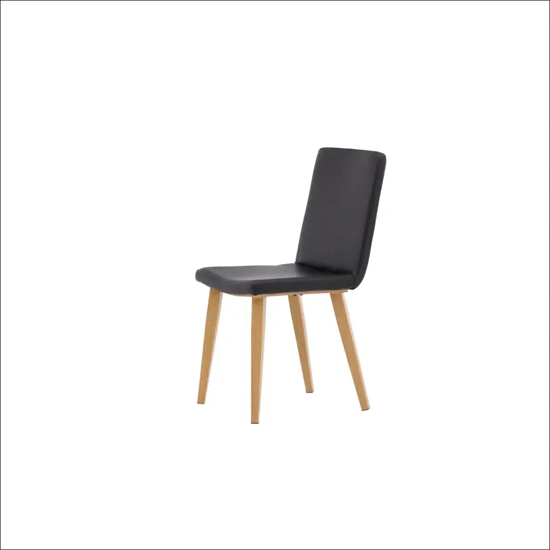 Kėdė VI1158 - €54 Save 50% 50-100, __label:Pristatymas 1-2 d.d., color-juoda, kedes-valgomojo, material-dirbtine-oda