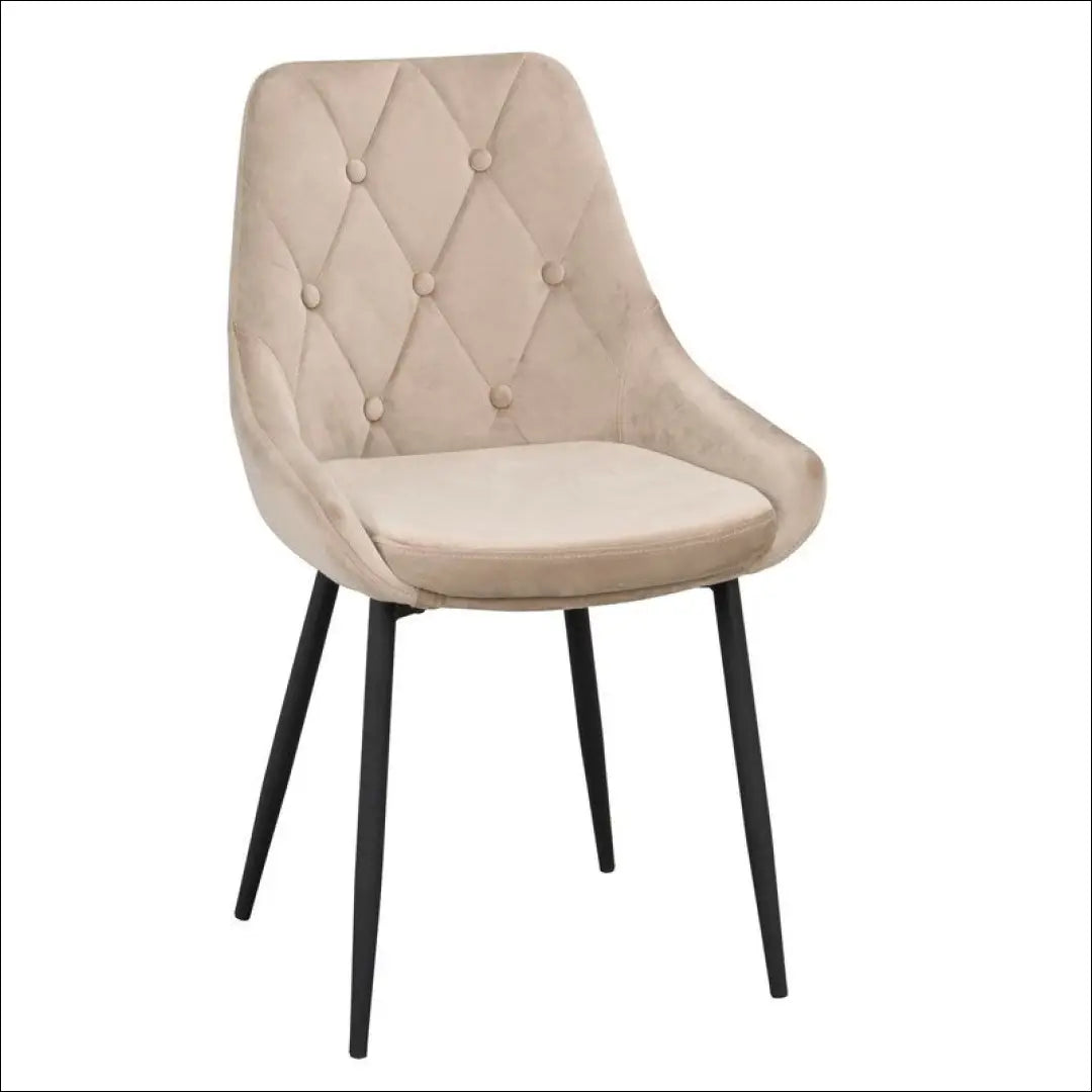 Kėdė VI1162 - €72 Save 50% 50-100, __label:Pristatymas 1-2 d.d., color-smelio, kedes-valgomojo, material-aksomas €50