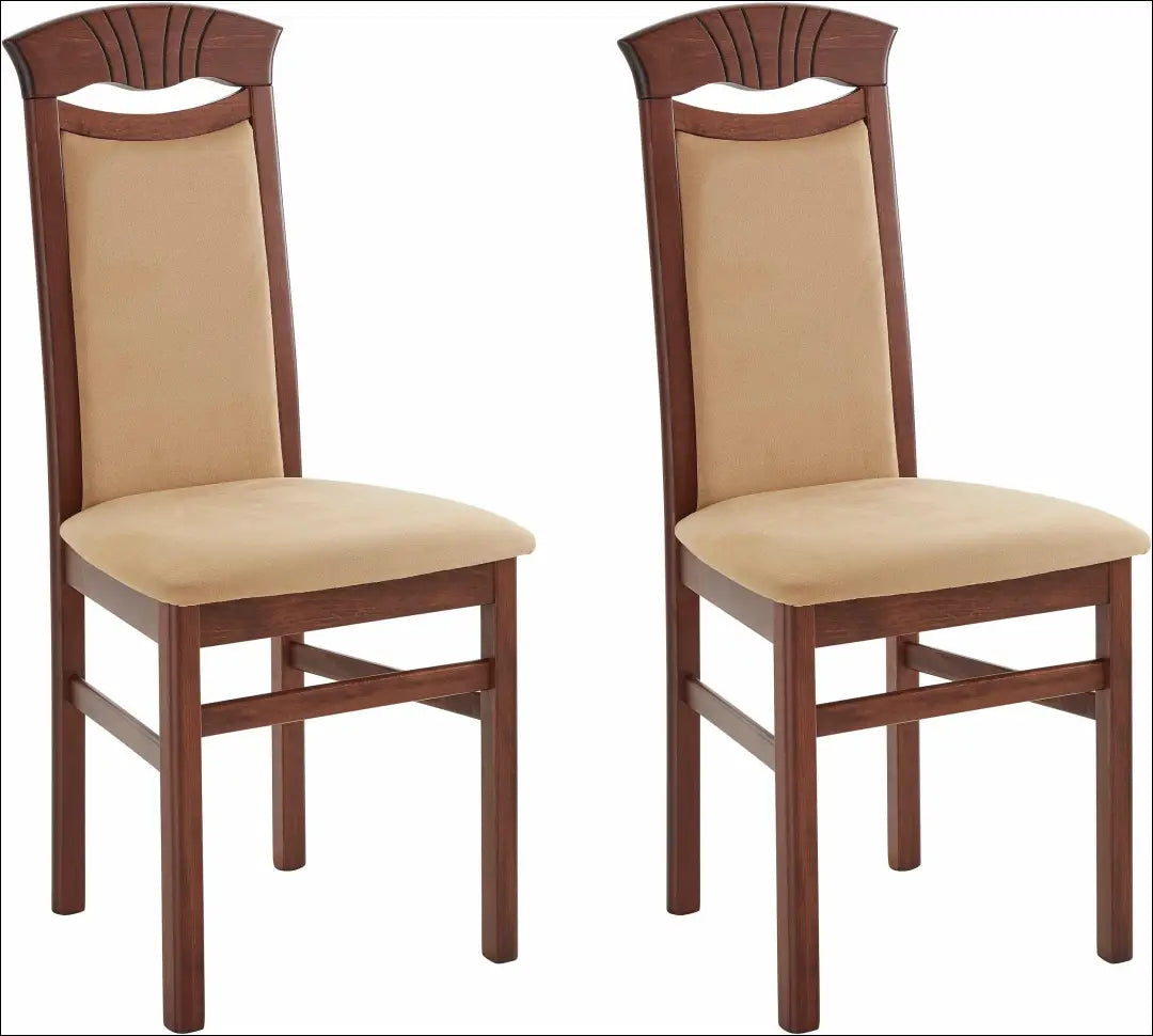 Kėdė VI1180 - €82 Save 50% 50-100, __label:Pristatymas 1-2 d.d., color-ruda, color-smelio, kedes-valgomojo €50 to €100