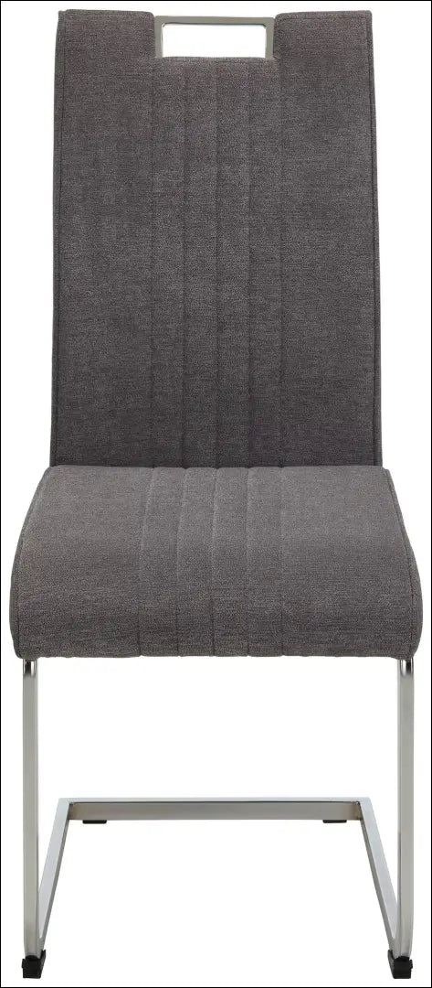 Kėdė VI1183 - €65 Save 50% 50-100, __label:Pristatymas 1-2 d.d., color-pilka, kedes-valgomojo, material-gobelenas €50