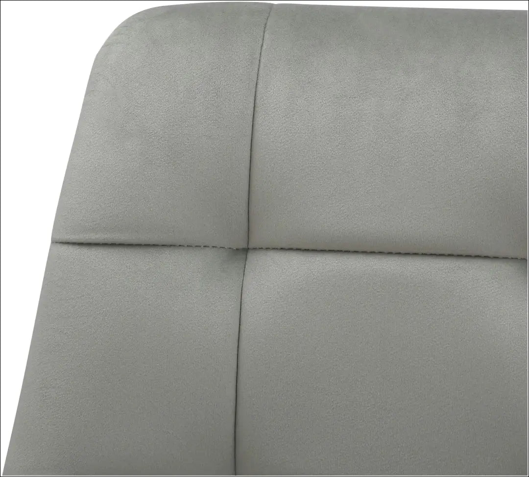 Kėdė VI1184 - €58 Save 50% 50-100, __label:Pristatymas 1-2 d.d., color-pilka, kedes-valgomojo, material-aksomas €50