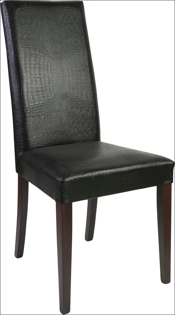 Kėdė VI1190 - €74 Save 50% 50-100, __label:Pristatymas 1-2 d.d., color-juoda, kedes-valgomojo, material-dirbtine-oda