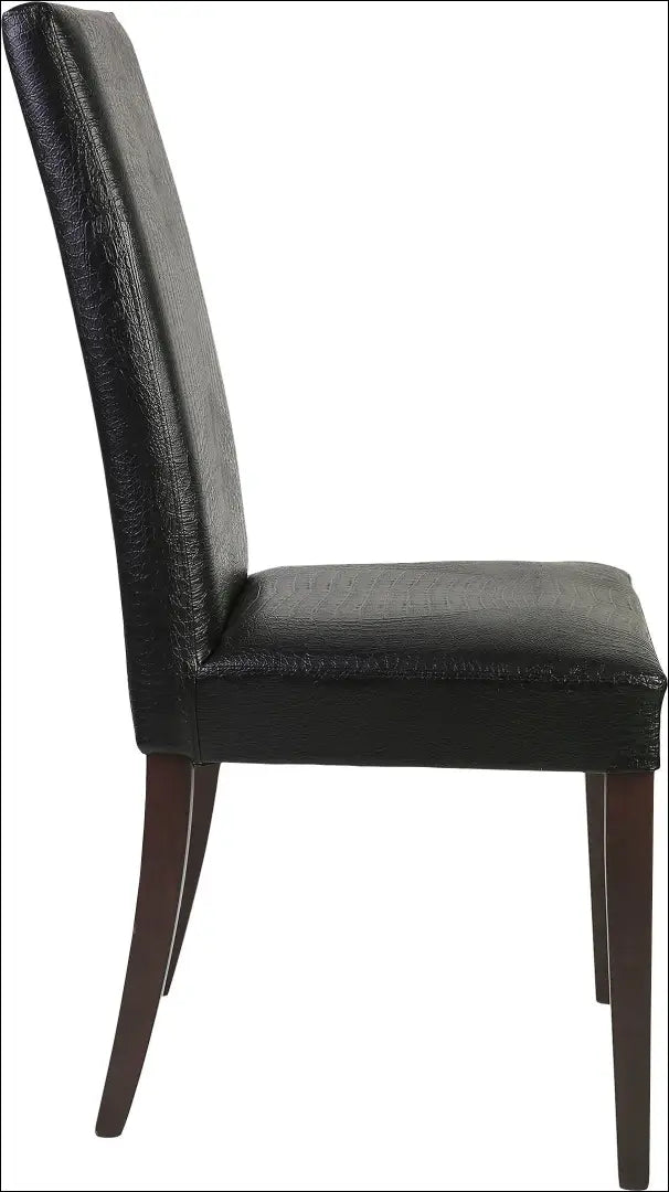 Kėdė VI1190 - €74 Save 50% 50-100, __label:Pristatymas 1-2 d.d., color-juoda, kedes-valgomojo, material-dirbtine-oda