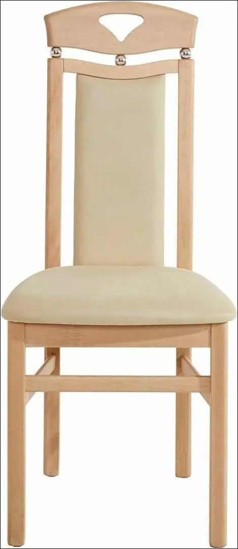 Kėdė VI1191 - €65 Save 50% 50-100, __label:Pristatymas 1-2 d.d., color-kremas, color-ruda, kedes-valgomojo €50 to €100