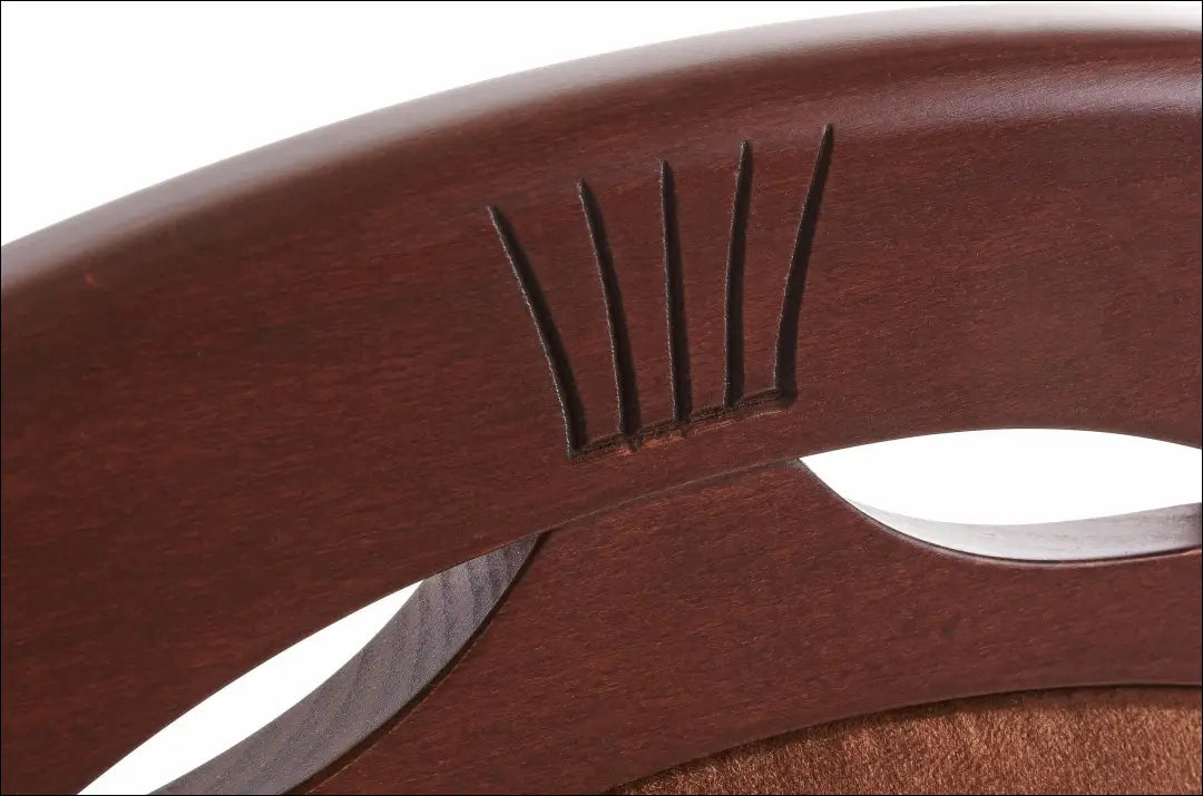 Kėdė VI1192 - €65 Save 50% 50-100, __label:Pristatymas 1-2 d.d., color-ruda, kedes-valgomojo, material-aksomas €50