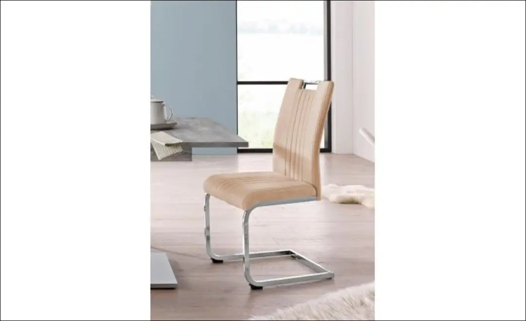 Kėdė VI1194 - €86 Save 50% 50-100, __label:Pristatymas 1-2 d.d., color-smelio, kedes-valgomojo, material-dirbtine-oda