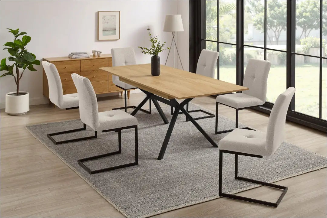 Kėdė VI1199 - €57 Save 50% 50-100, __label:Pristatymas 1-2 d.d., color-kremas, kedes-valgomojo, material-gobelenas €50