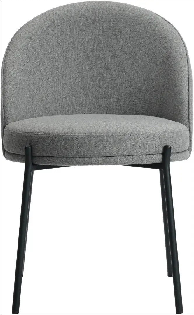 Kėdė VI1215 - €52 Save 50% 50-100, __label:Pristatymas 1-2 d.d., color-pilka, kedes-valgomojo, material-gobelenas €50