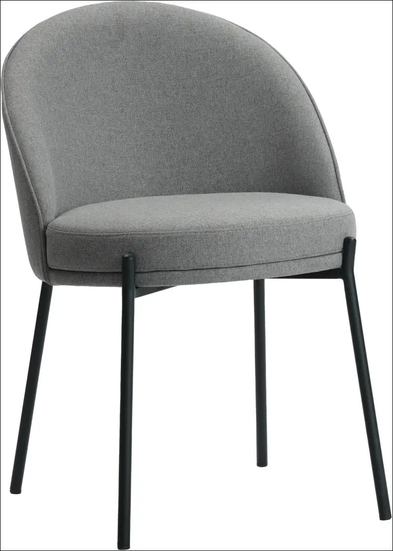 Kėdė VI1215 - €52 Save 50% 50-100, __label:Pristatymas 1-2 d.d., color-pilka, kedes-valgomojo, material-gobelenas €50