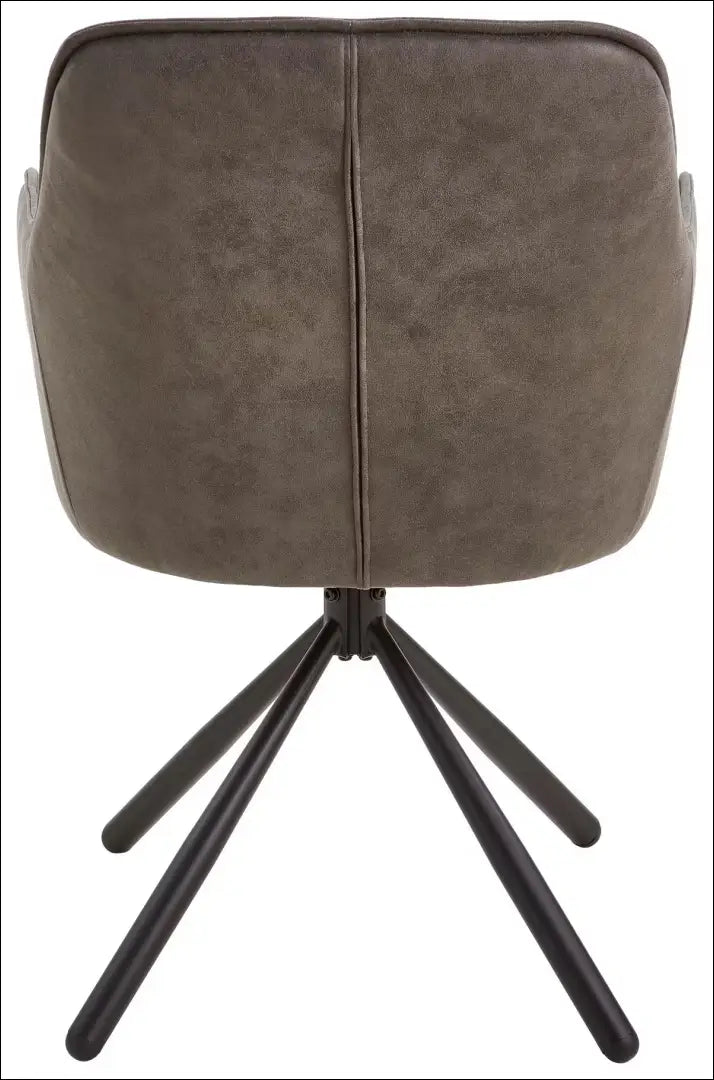 Kėdė VI1268 - €40 Save 70% 25-50, __label:Pristatymas 1-2 d.d., color-pilka, material-eko-oda, pazeistas €25 to €50