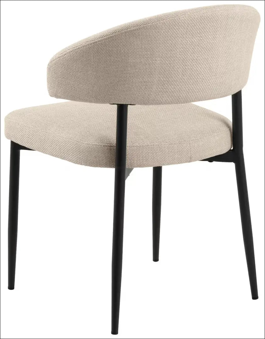Kėdė VI1281 - €63 Save 50% 50-100, __label:Pristatymas 1-2 d.d., color-smelio, kedes-valgomojo, material-gobelenas €50