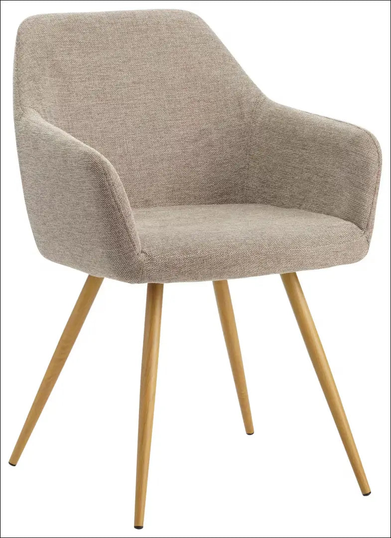 Kėdė VI1306 - €62 Save 50% 50-100, __label:Pristatymas 1-2 d.d., color-smelio, kedes-valgomojo, material-gobelenas €50