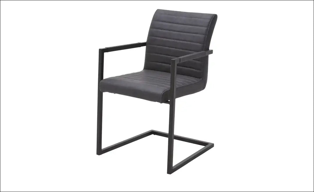Kėdė VI1339 - €65 Save 50% 50-100, __label:Pristatymas 1-2 d.d., color-pilka, kedes-valgomojo, material-dirbtine-oda