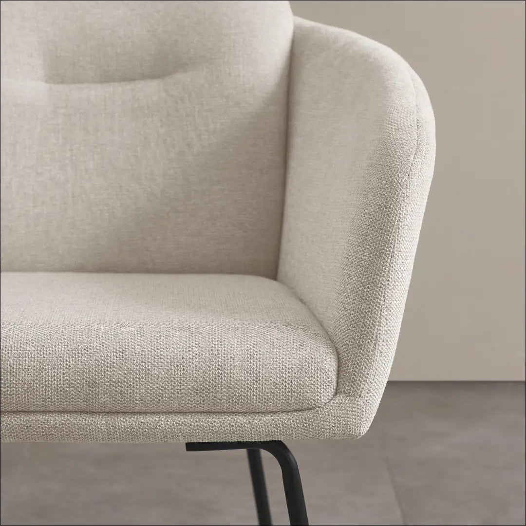 Kėdė VI1370 - €70 Save 50% 50-100, __label:Pristatymas 1-2 d.d., color-kremas, kedes-valgomojo, material-poliesteris