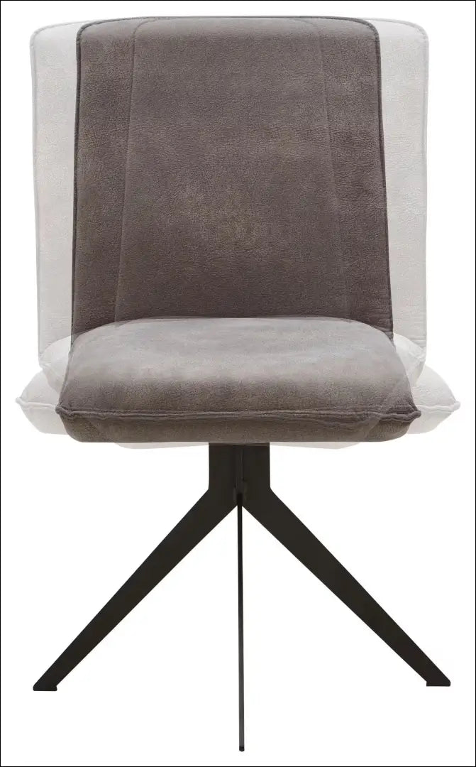 Kėdė VI1376 - €110 Save 50% 100-200, __label:Pristatymas 1-2 d.d., color-pilka, color-ruda, kedes-valgomojo €100