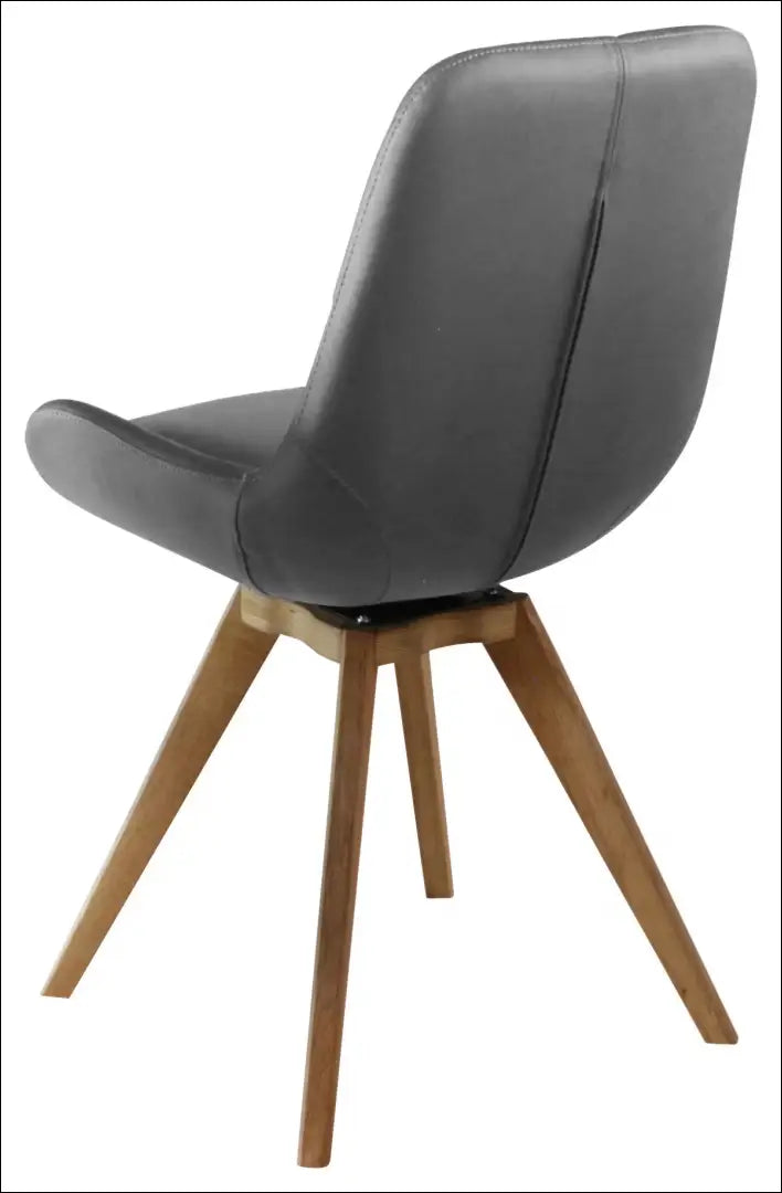 Kėdė VI1406 - €45 Save 65% 25-50, __label:Pristatymas 1-2 d.d., color-pilka, material-dirbtine-oda, pazeistas €25