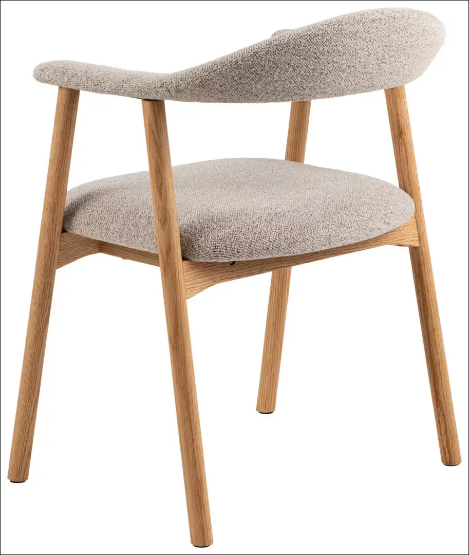Kėdė VI1409 - €110 Save 50% 100-200, __label:Pristatymas 1-2 d.d., boucle, color-pilka, kedes-valgomojo €100 to €200