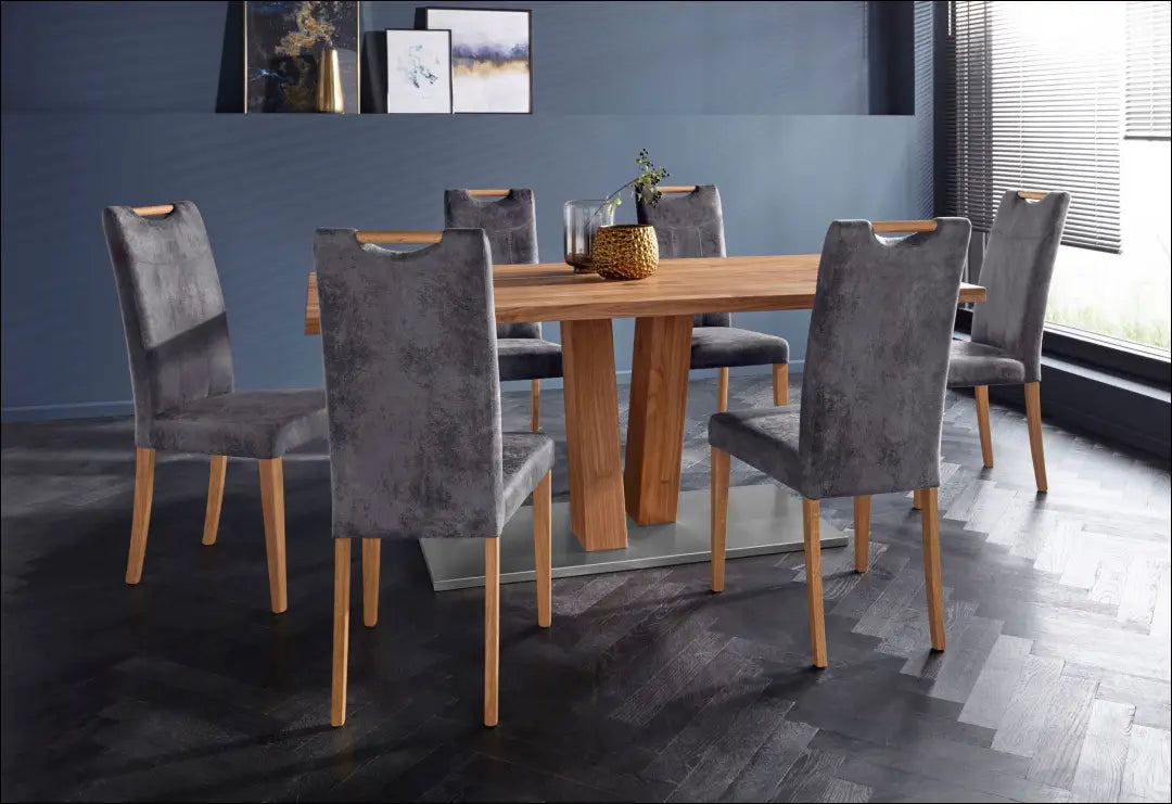 Kėdė VI1431 - €55 Save 50% 50-100, __label:Pristatymas 1-2 d.d., color-pilka, kedes-valgomojo, material-poliesteris €50