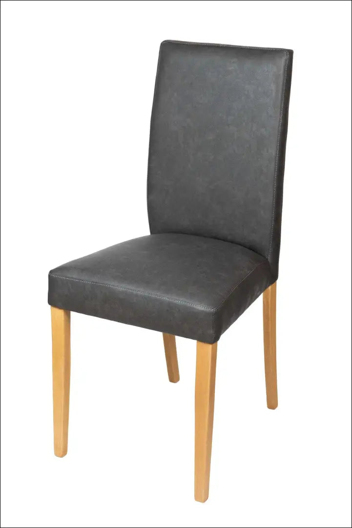 Kėdė VI1438 - €59 Save 50% 50-100, __label:Pristatymas 1-2 d.d., color-pilka, kedes-valgomojo, material-dirbtine-oda