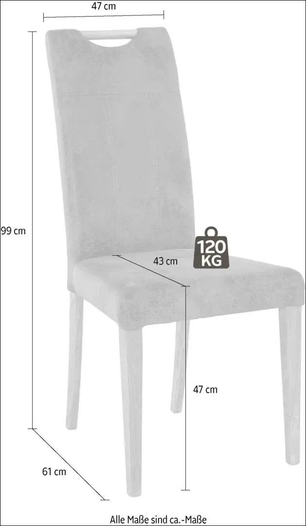 Kėdė VI1480 - €68 Save 50% 50-100, __label:Pristatymas 1-2 d.d., color-ruda, kedes-valgomojo, material-poliesteris €50