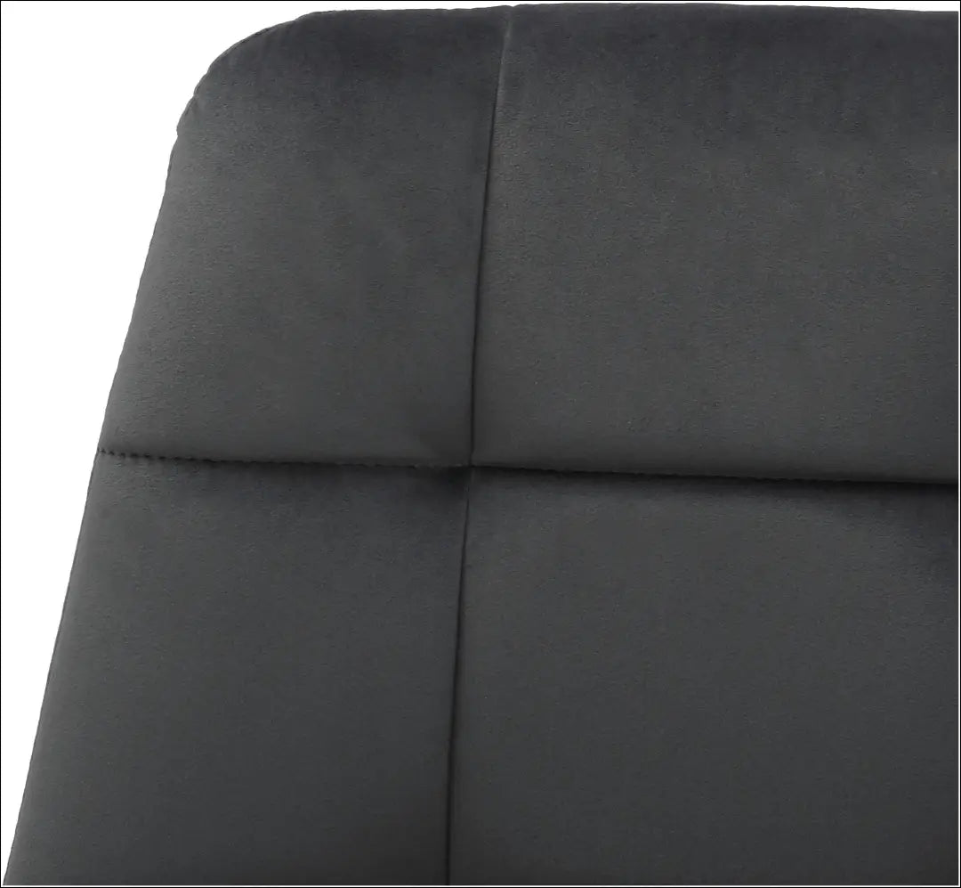 Kėdė VI1503 - €45 Save 50% 25-50, __label:Pristatymas 1-2 d.d., color-pilka, kedes-valgomojo, material-aksomas Aksomas