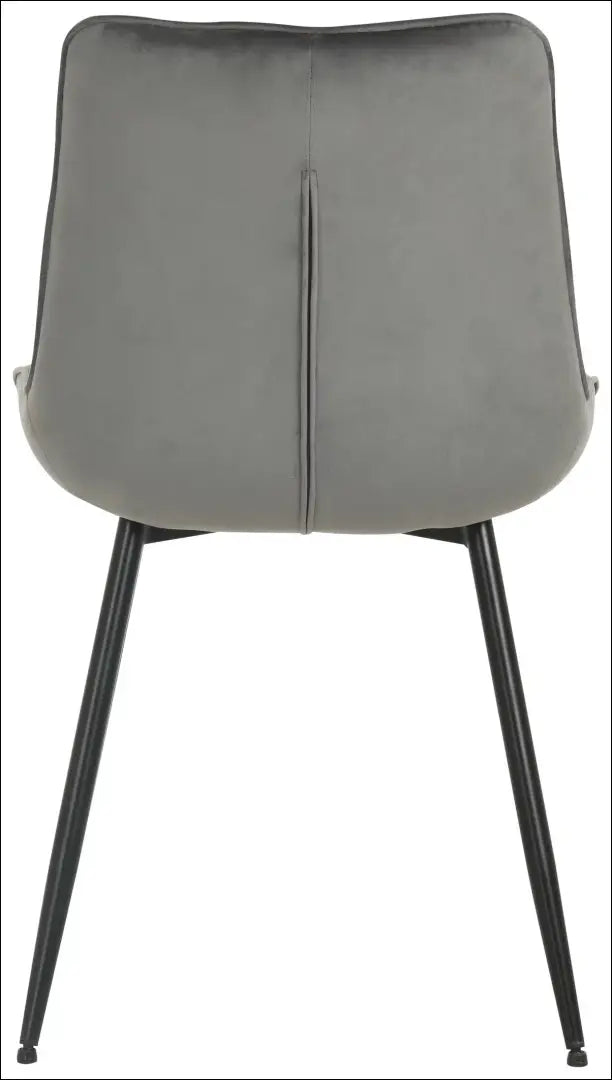 Kėdė VI1524 - €49 Save 50% 25-50, __label:Pristatymas 1-2 d.d., color-pilka, kedes-valgomojo, material-aksomas Aksomas