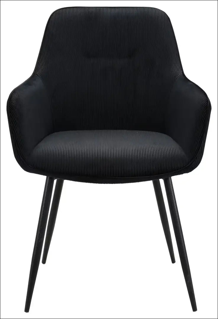 Kėdė VI1536 - €70 Save 50% 50-100, __label:Pristatymas 1-2 d.d., color-juoda, kedes-valgomojo, material-poliesteris